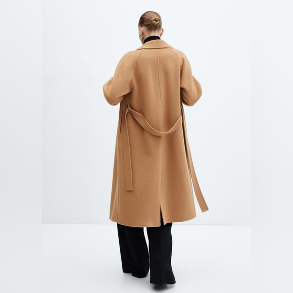 Mango Wool Blend Coat New - Picture 7 of 11